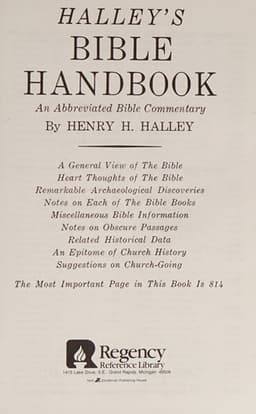Halley's Bible Handbook